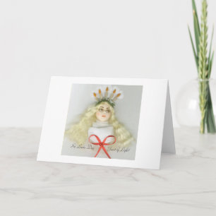 St. Lucia Day 177 JL Biel Grußkarte Karte