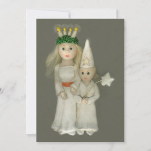 St. Lucia Day Starboy 2011 JL Biel Feiertagskarte