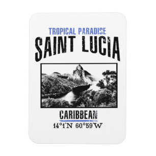 St. Lucia Magnet