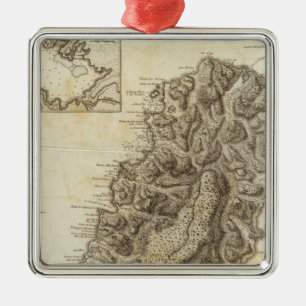 St Lucia Ornament Aus Metall