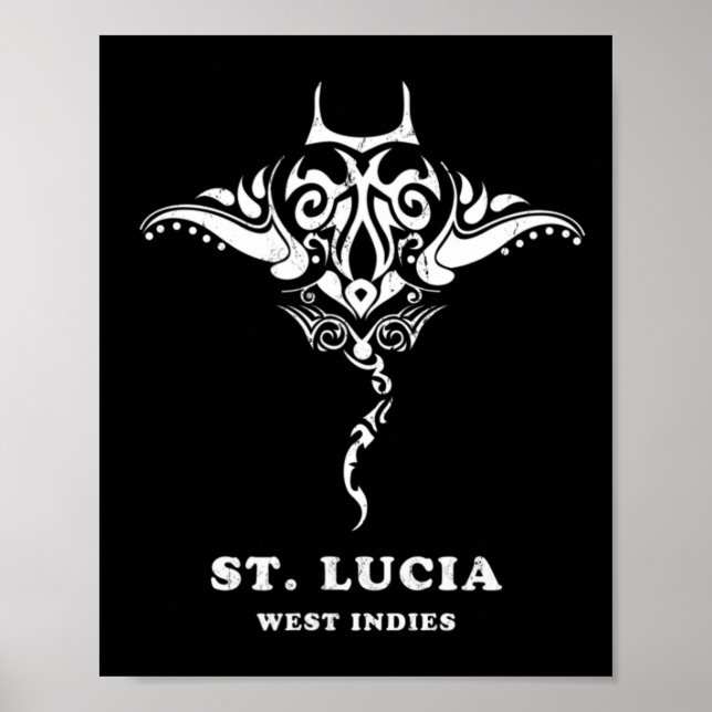 St. Lucia  Poster (Vorne)