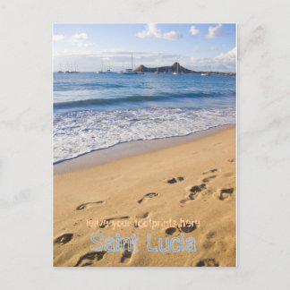 St Lucia Postkarte