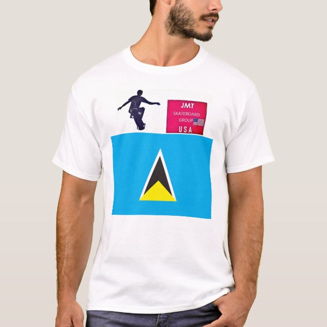 ST LUCIA SK8 T - Shirt (Vorderseite)