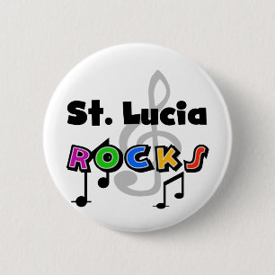 St- Luciafelsen Button