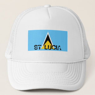 St- Luciaflaggenandenkenhut Truckerkappe