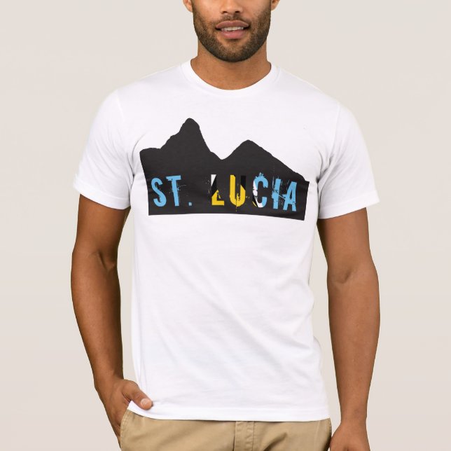 St Luciapitons-Shirt T-Shirt (Vorderseite)
