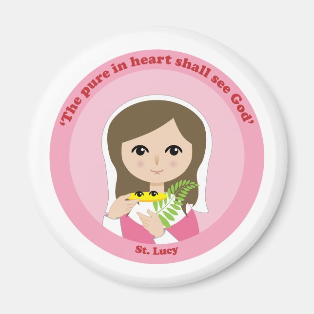 St. Lucy Magnet (Vorne)