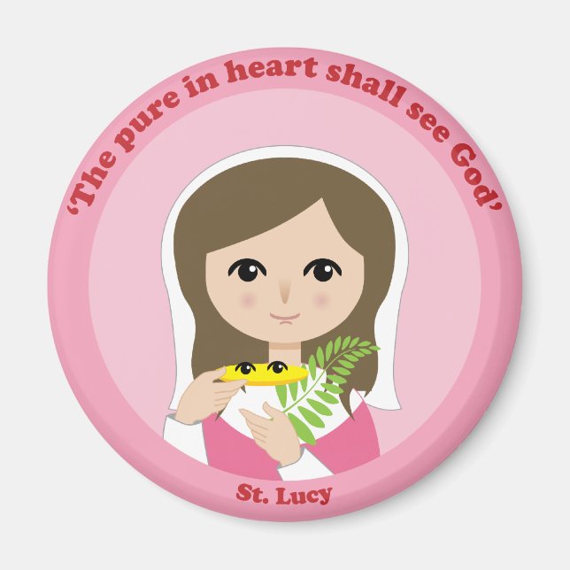 St. Lucy Magnet (Vorne)