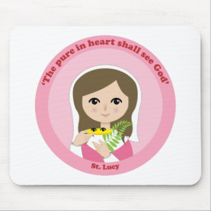 St. Lucy Mousepad