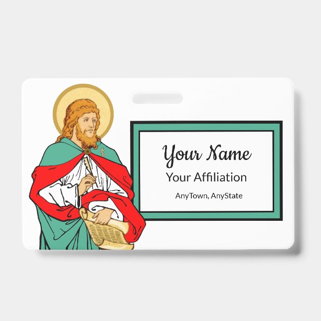 St. Luke, geliebter Arzt (RLS 08; MedVers.) Ausweis (Vorderseite)