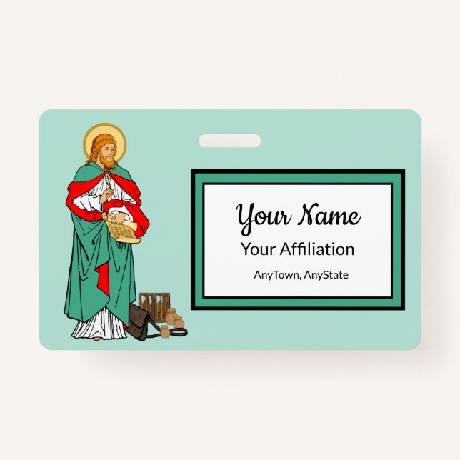 St. Luke, geliebter Arzt (RLS 08; MedVers.) Ausweis (Vorderseite)