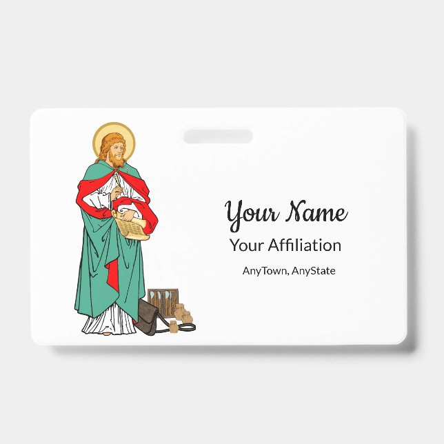 St. Luke, geliebter Arzt (RLS 08; MedVers.) Ausweis (Vorderseite)