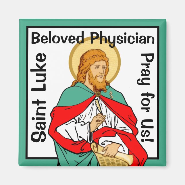 St. Luke, geliebter Arzt (RLS 08; MedVers.) Magnet (Vorne)