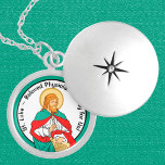 St. Luke, geliebter Arzt (RLS 08; MedVers.) Medaillon<br><div class="desc">Bevor er Evangelist war, war St. Luke Arzt - vielleicht Schiffsarzt. Als gebürtiger Grieche war er ein Erbe der medizinischen Ausbildung, das in der alten Welt unerreichbar war. Laut griechischem Mythos war Asclepius, Sohn von Apollo, der erste Arzt, und bis heute ist der Gott von Asclepius ein universelles Symbol für...</div>