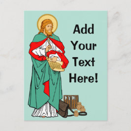 St. Luke, geliebter Arzt (RLS 08; MedVers.) Postkarte