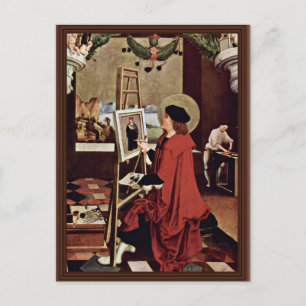St. Luke Malerei Postkarte