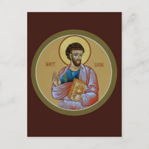 St. Luke Prayer Card Postkarte
