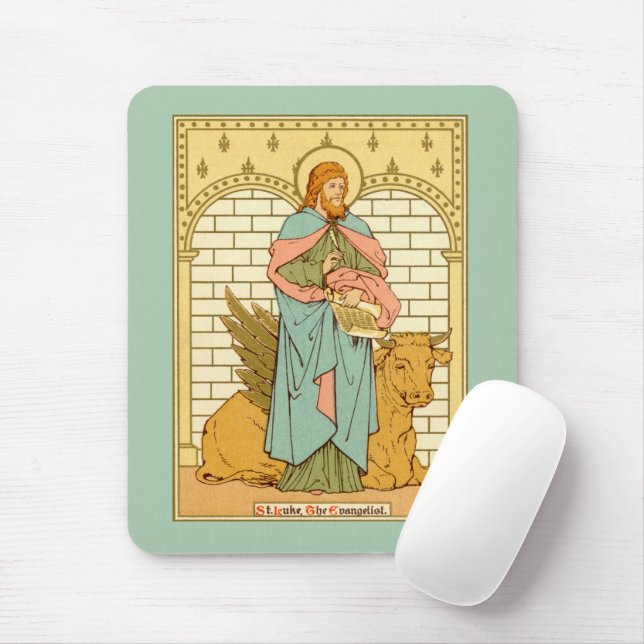 St. Luke the Evangelist (RLS 08) (Stil 1) Mousepad (Mit Mouse)