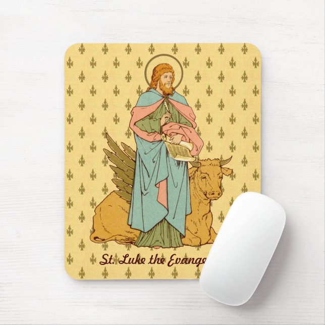 St. Luke the Evangelist (RLS 08) (Stil 2) Mousepad (Mit Mouse)