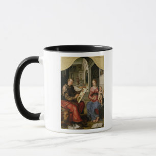 St Luke, welches die Jungfrau, c.1545 malt Tasse