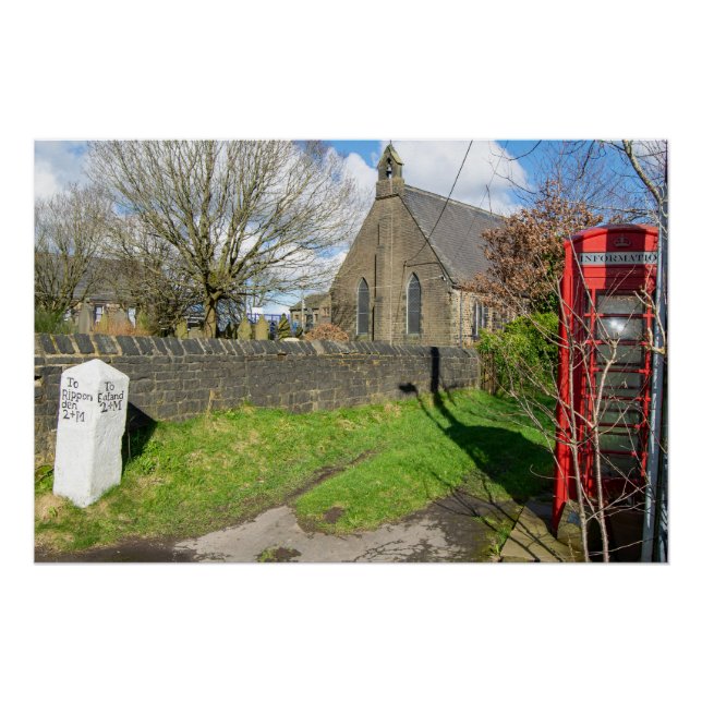 St. Luke's Churchyard, Norland Poster (Vorderseite)