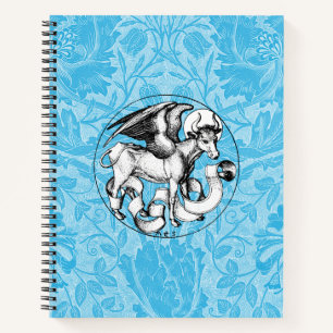 St. Luke's Emblem Winged Bull Notizbuch