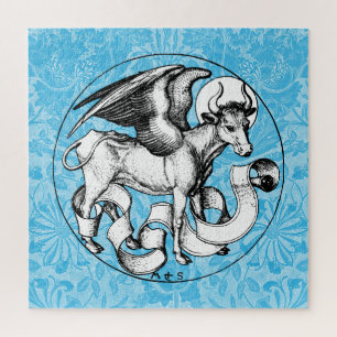 St. Luke's Emblem Winged Bull Puzzle