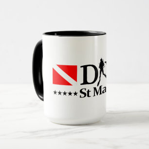 St Maarten DV4 Tasse