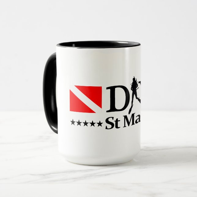 St Maarten DV4 Tasse (Vorderseite Links)