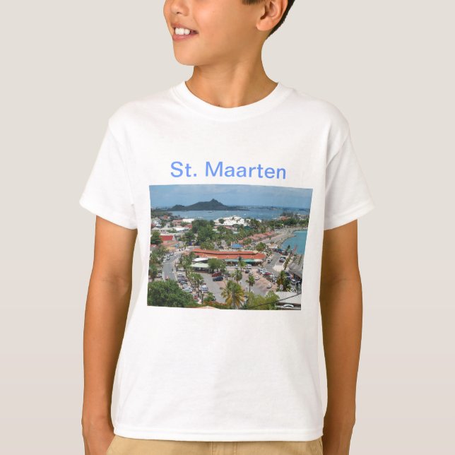 St. Maarten - Marigot Bay T-Shirt (Vorderseite)
