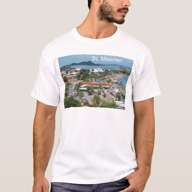 St. Maarten - Marigot Bay T-Shirt (Vorderseite)