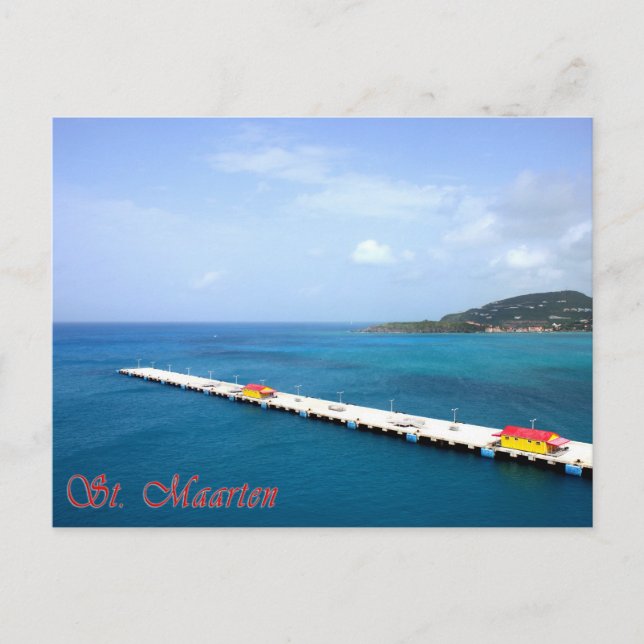 St. Maarten PostCard Postkarte (Vorderseite)