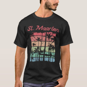 St. Maarten Rainbow Colors Sint Martin T-Shirt