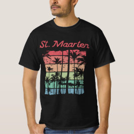St. Maarten Rainbow Colors Sint Martin T-Shirt