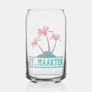 St. Maarten   Sint Martin Gradient Dosenglas