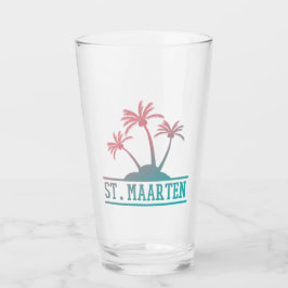 St. Maarten | Sint Martin Gradient Glas