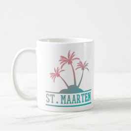 St. Maarten | Sint Martin Gradient Kaffeetasse