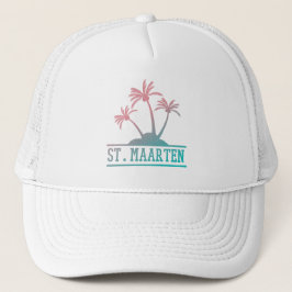 St. Maarten | Sint Martin Gradient Truckerkappe