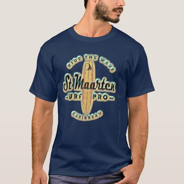St Maarten T-Shirt (Vorderseite)