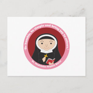 St. Madeleine Sophie Barat Postkarte