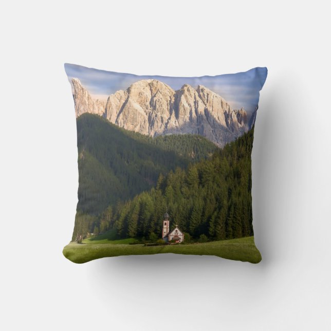 St. Magdalena | Val di Funes Kissen (Vorderseite)