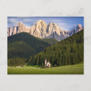 St. Magdalena Val di Funes Postkarte