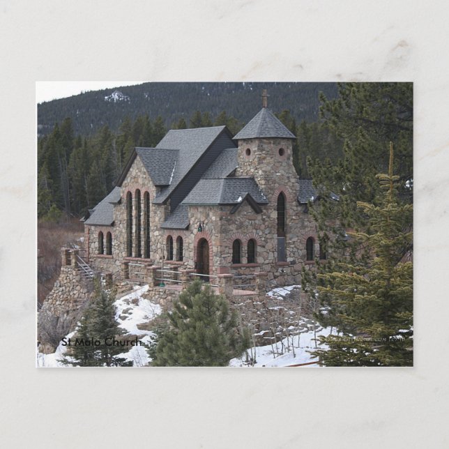 St. Malo, St. Malo Church Postkarte (Vorderseite)