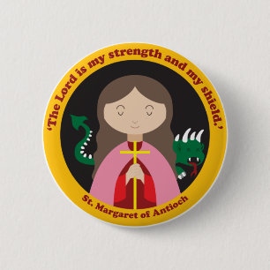 St. Margaret von Antioch Button