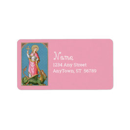 St. Margaret von Antioch (SAU 038) Adressaufkleber