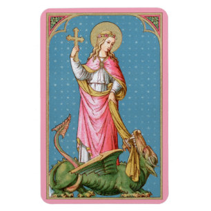 St. Margaret von Antioch (SAU 038) Magnet