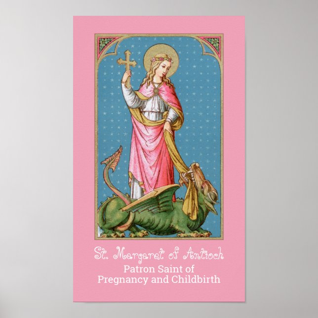 St. Margaret von Antioch (SAU 038) Poster (Vorne)