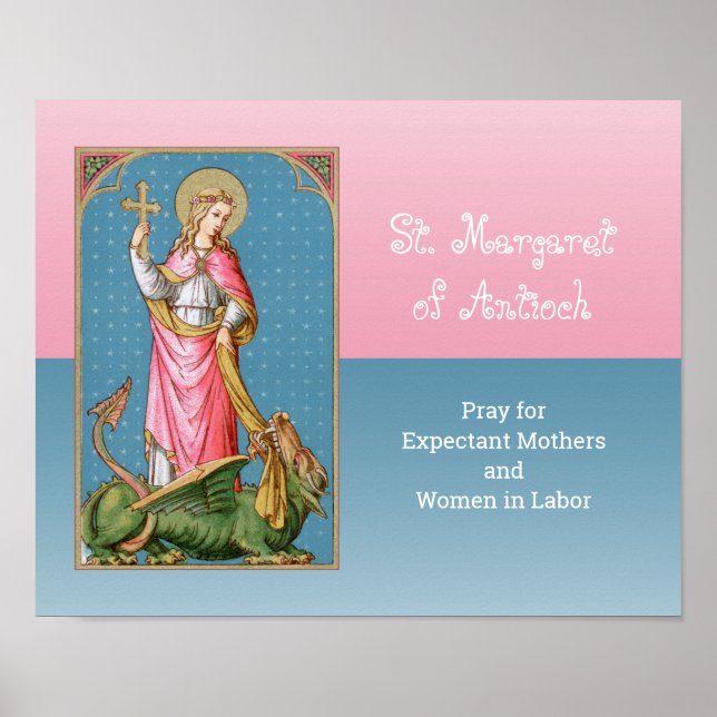 St. Margaret von Antioch (SAU 038) Poster (Vorne)