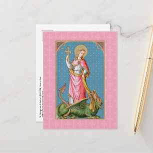 St. Margaret von Antioch (SAU 038) Postkarte