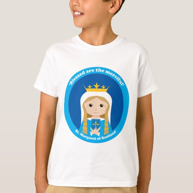 St. Margaret von Schottland T-Shirt (Vorderseite)